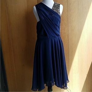 **SOLD on FB Marketplace** 3.1 Phillip Lim x Target navy blue chiffon dress